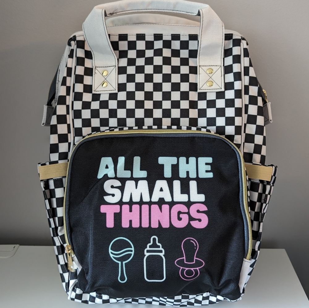 NWOT Pop Pop, Emo Diaper Bag.